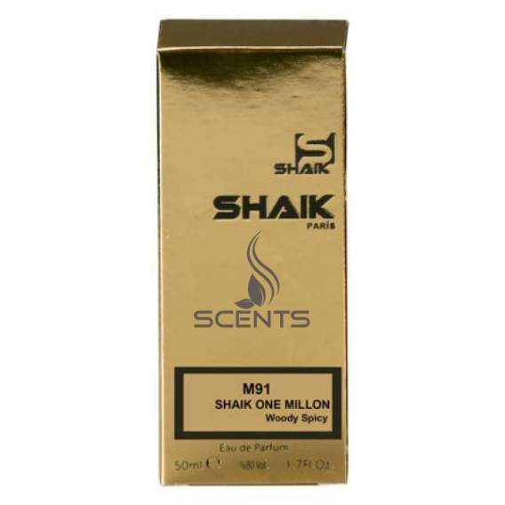 Чоловічі парфуми Shaik M 91 аналог аромату Pacco Rabanne One Million
