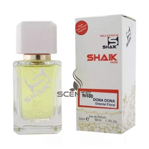 Жіночі парфуми аналог аромату Trussardi Donna White Shaik W 160